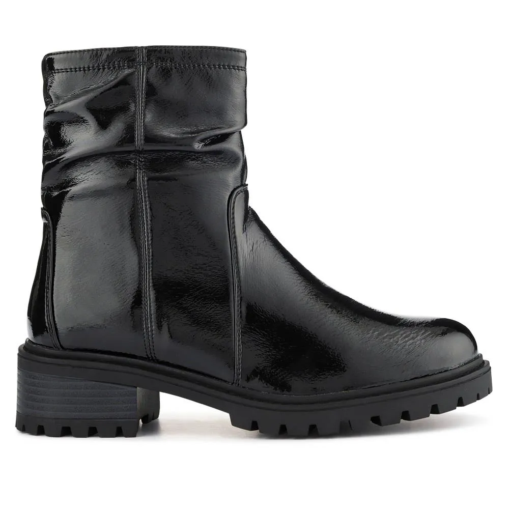 Smart Chunky Sole Ankle Boots - WBINS40241 / 326 518
