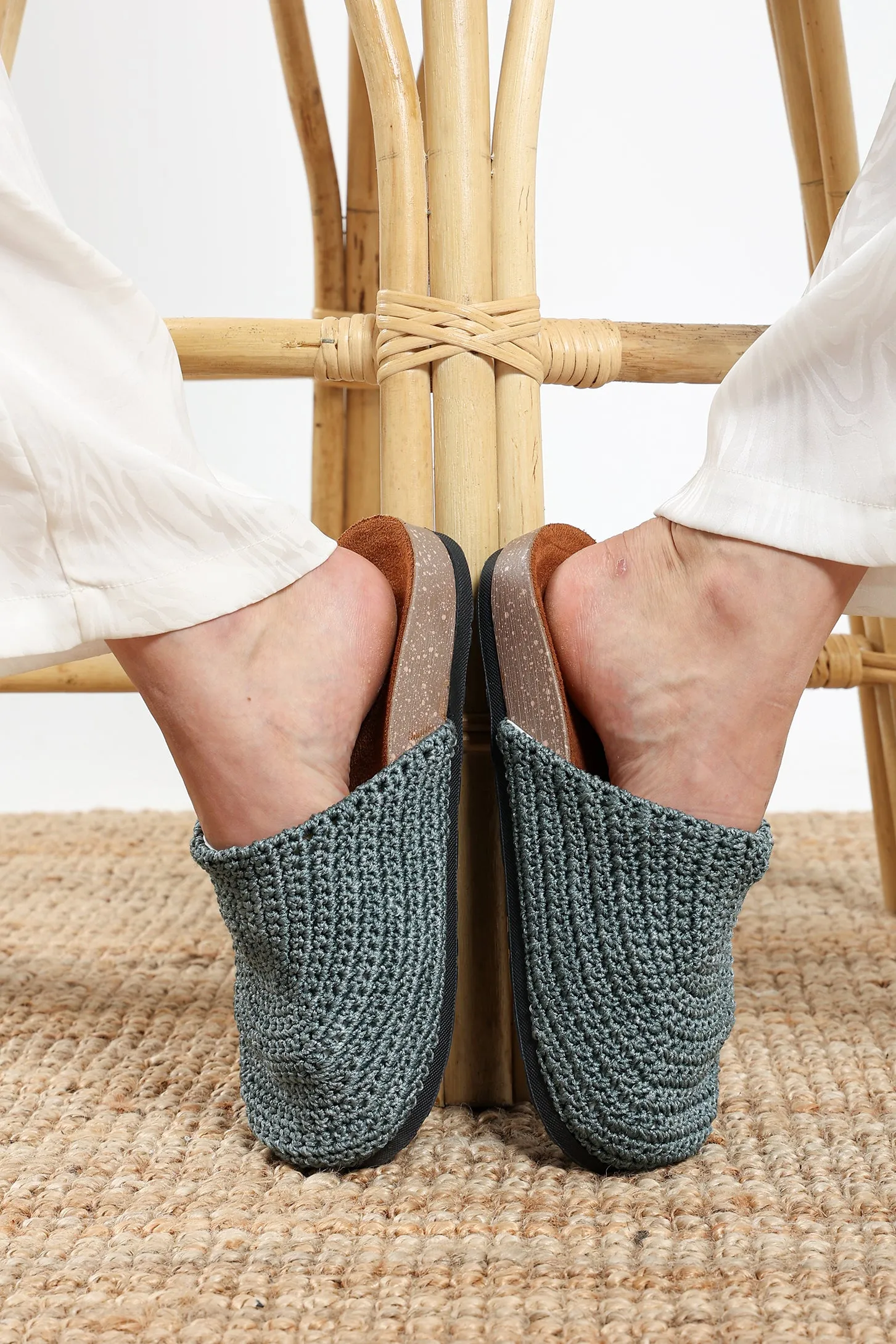 Tropical Clogs - Slate Blue