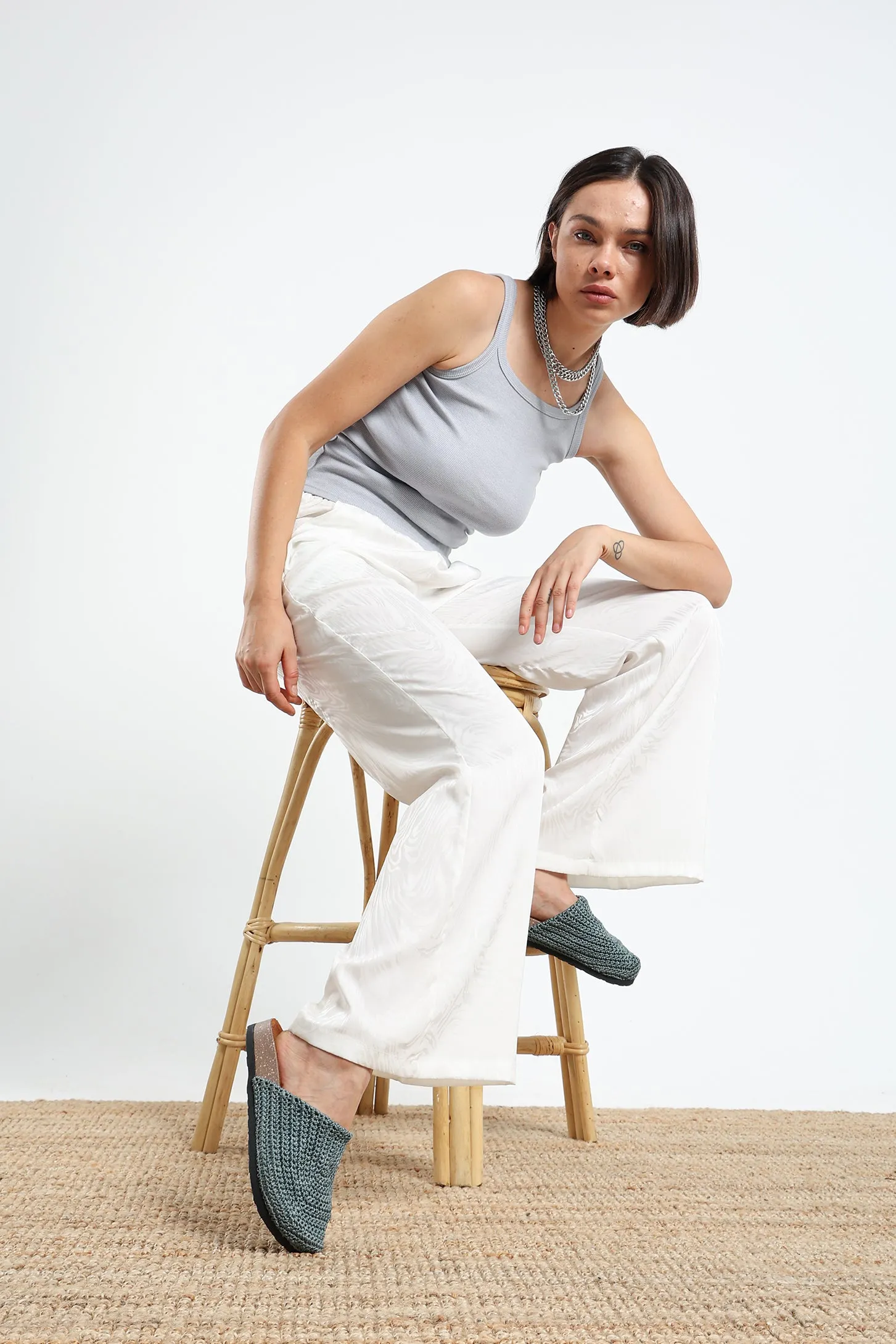 Tropical Clogs - Slate Blue