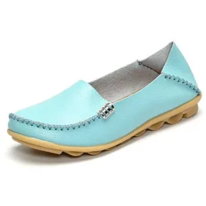 US Size 5-13 Women Flat Shoes Casual Comfortable Outdoor Slip On Loafers