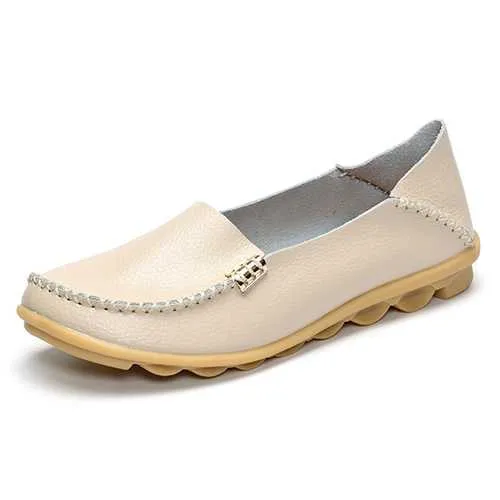 US Size 5-13 Women Flat Shoes Casual Comfortable Outdoor Slip On Loafers