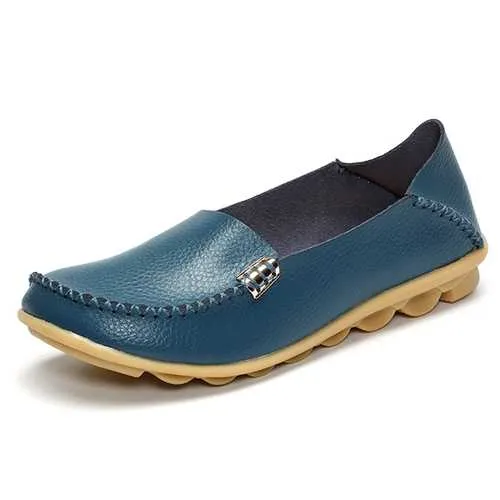 US Size 5-13 Women Flat Shoes Casual Comfortable Outdoor Slip On Loafers