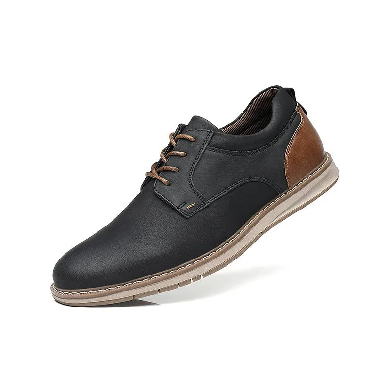 West Louis Comfy Business Pu Leather Breathable Casual Shoes