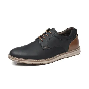 West Louis Comfy Business Pu Leather Breathable Casual Shoes